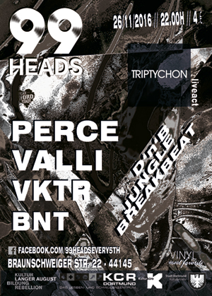 Konzert: TRIPTYCHON zu Gast bei den 99headsSa. 26.11.2016 22.30 Uhr
