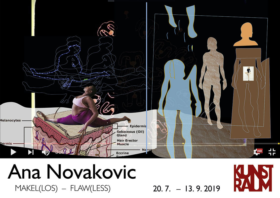 Ausstellungseröffnung: Ana Novakovic MAKEL(LOS)  –  FLAW(LESS)Sa.20.07.2019 14.00 Uhr
