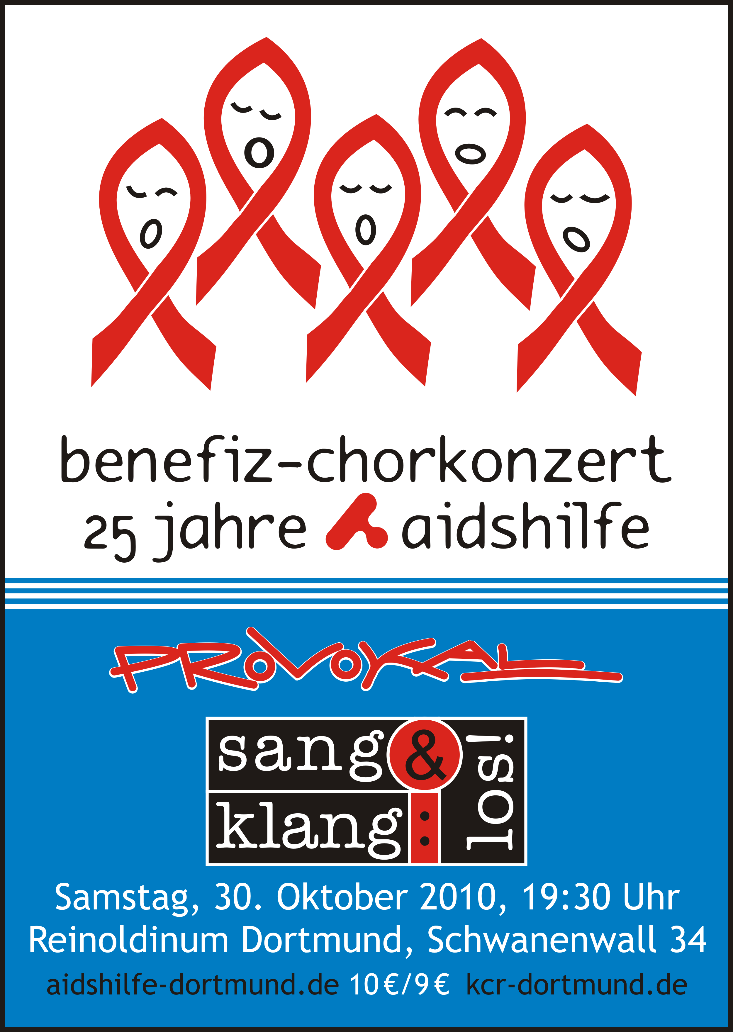 Konzert: sang&klang:los!Sa. 30.10.2010 19.30 Uhr