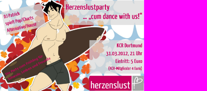 HerzenslustpartySa. 31.03.2012 21.00 Uhr