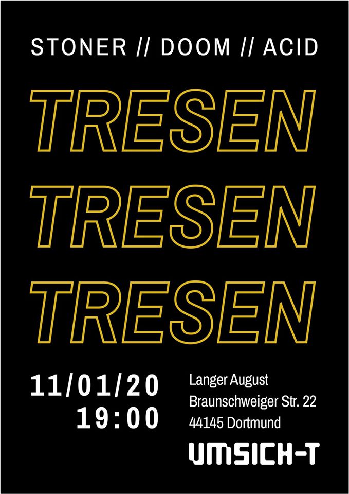Tresen #01 // Stoner, Doom, Acid Rock11.01.2020 19.00 Uhr