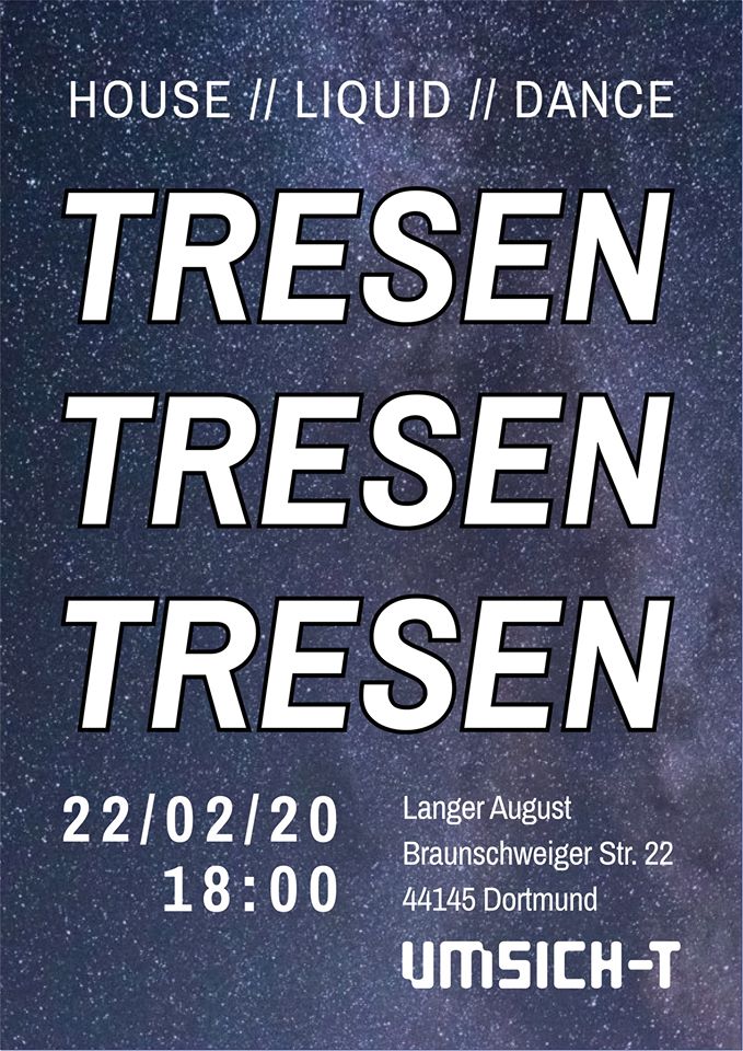 Tresen #04 // House, Liquid, Dance Sa. 22.02.2020 18.00 Uhr