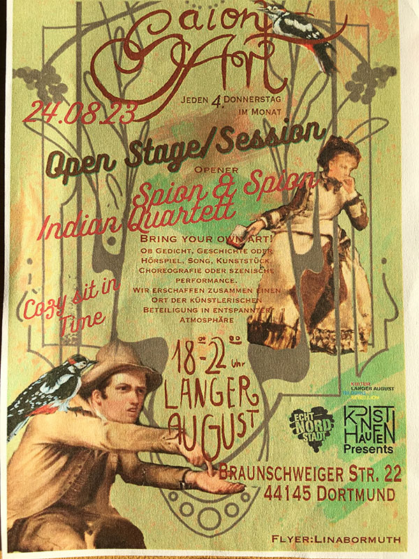 Salon Art24.08.2023 – 18.00 Uhr