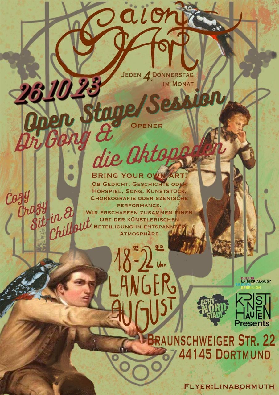 SALON ART I Kunsthaufen Kollektiv Do. 26.10.23 18.00 Uhr