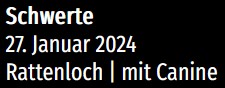 Konzert KORA WINTERSa. 27.01.2024