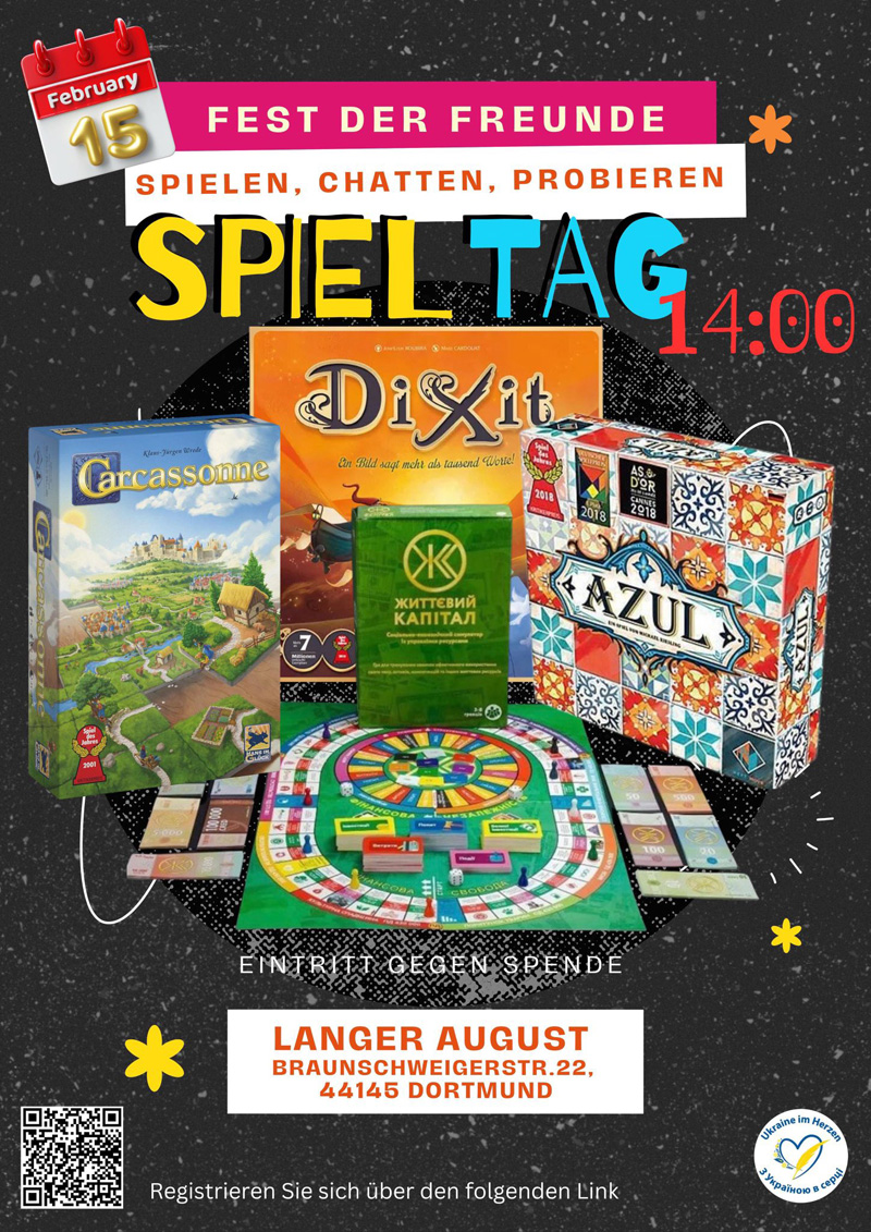 Spieltag – Fest der Freunde<br>Sa. 15.02.2025 – 14.00h