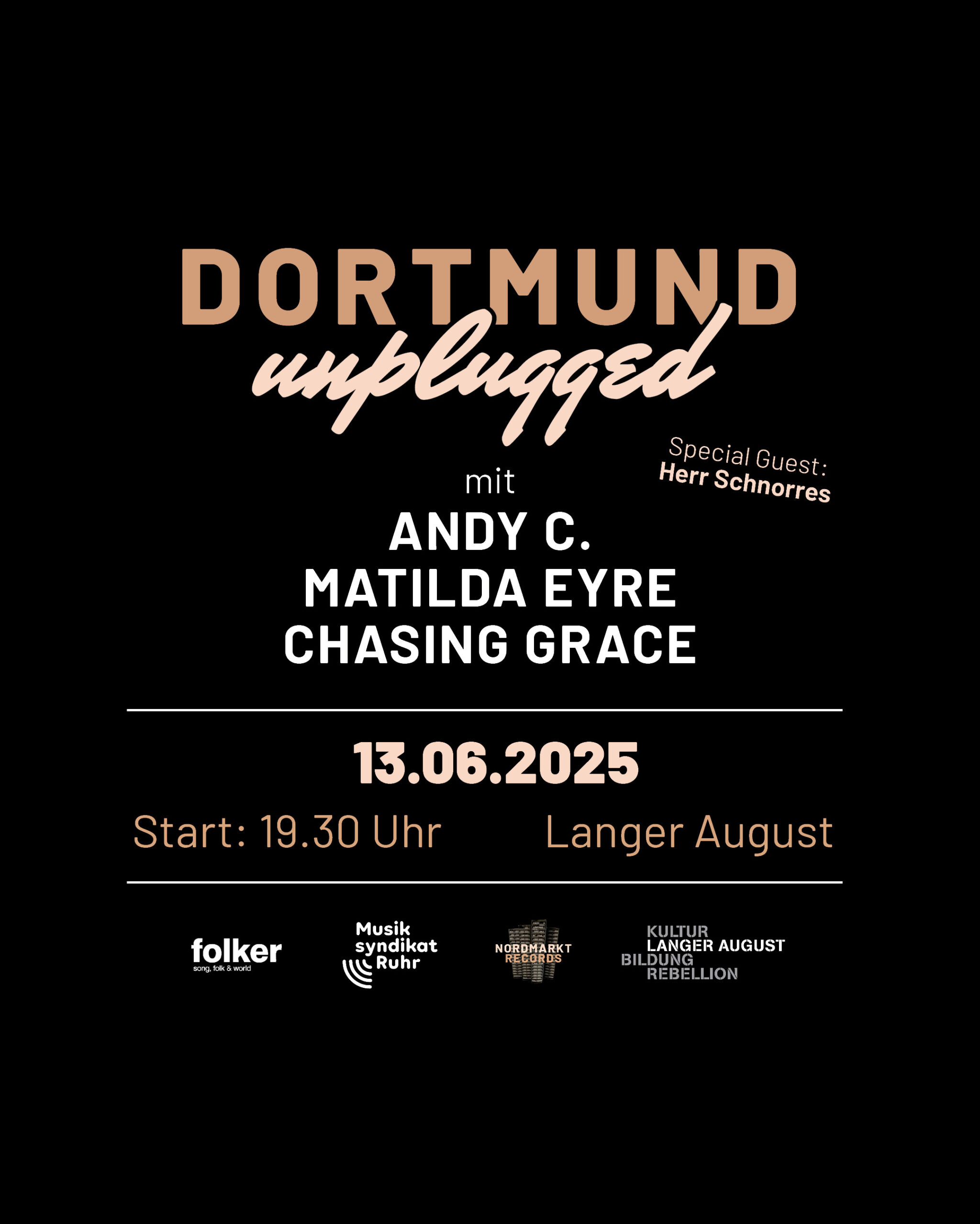 Dortmund unplugged am 13.06.2025 – 19.00h